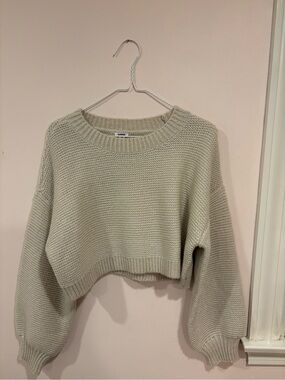 Garage Cropped Sweater